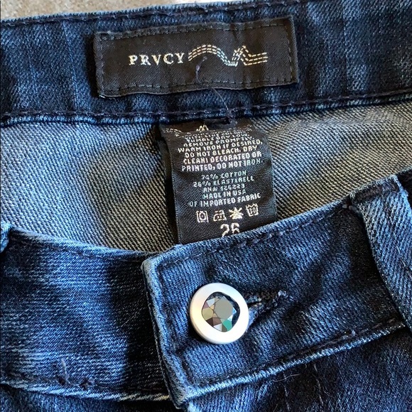 Vintage Y2K PRVCY Rhinestoned Jeans - Picture 5 of 5